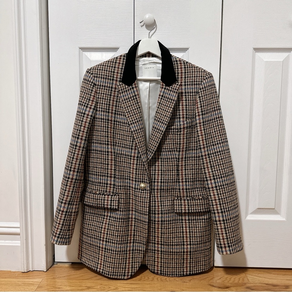 Sandro wool blend blazer - Picture 10 of 12